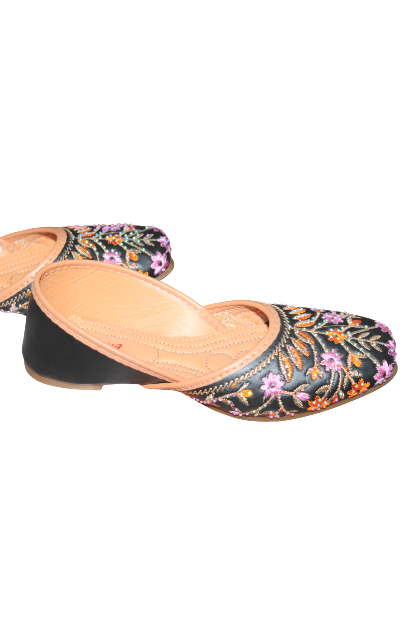 PUNJABI BLACK JUTTI FOR WOMEN