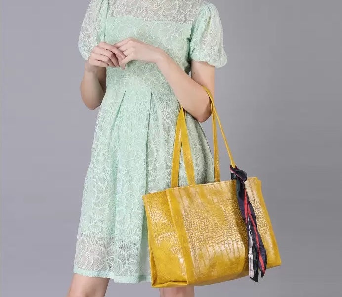 Yellow Women Shoulder Bag