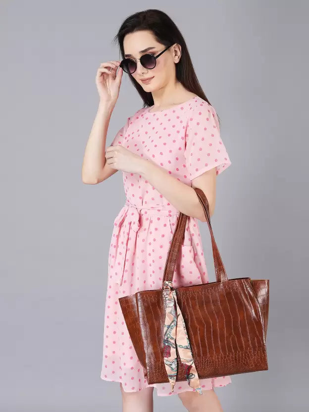Brown Women Shoulder Bag