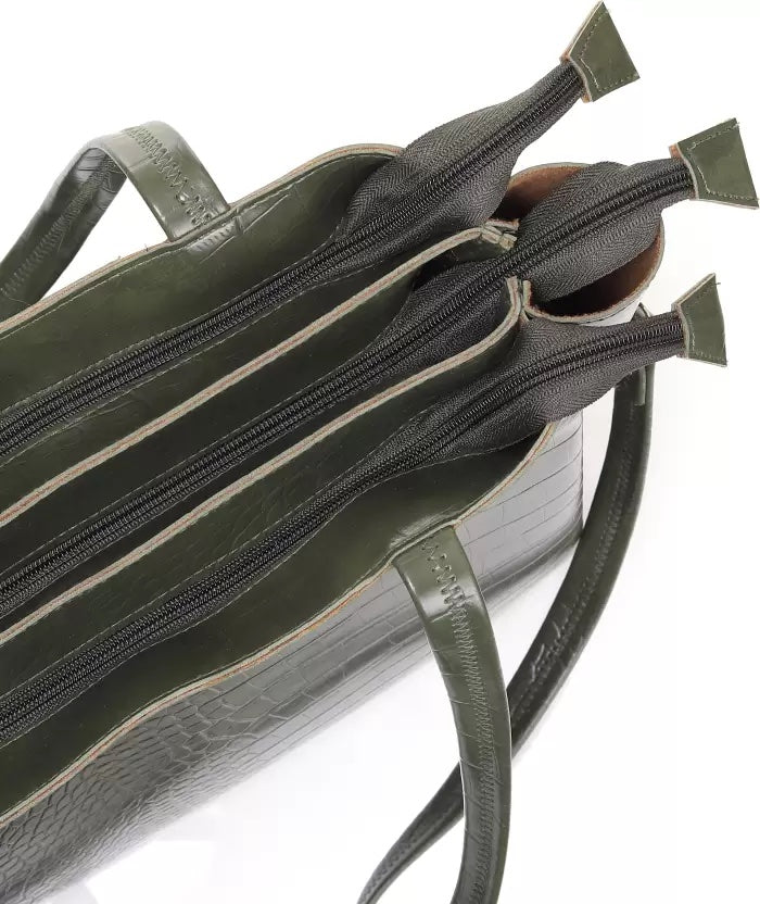 Women Green Shoulder Bag