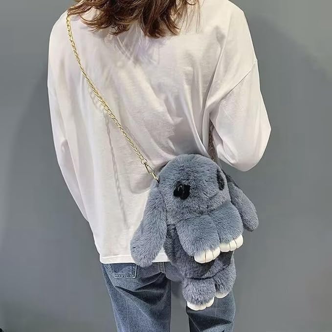 Grey Toy Shoulder Bag