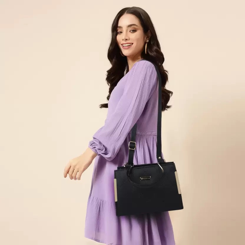 Black Hand Shoulder Bag