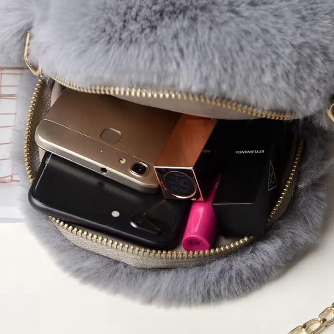 Grey Toy Shoulder Bag