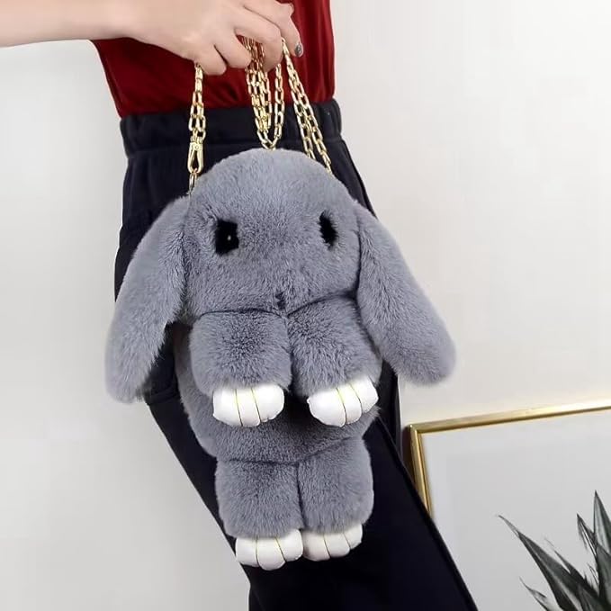 Grey Toy Shoulder Bag
