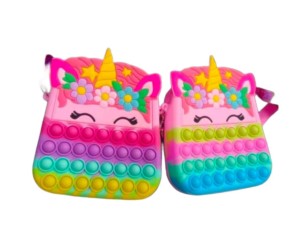 Small Unicorn Pop It Backpack