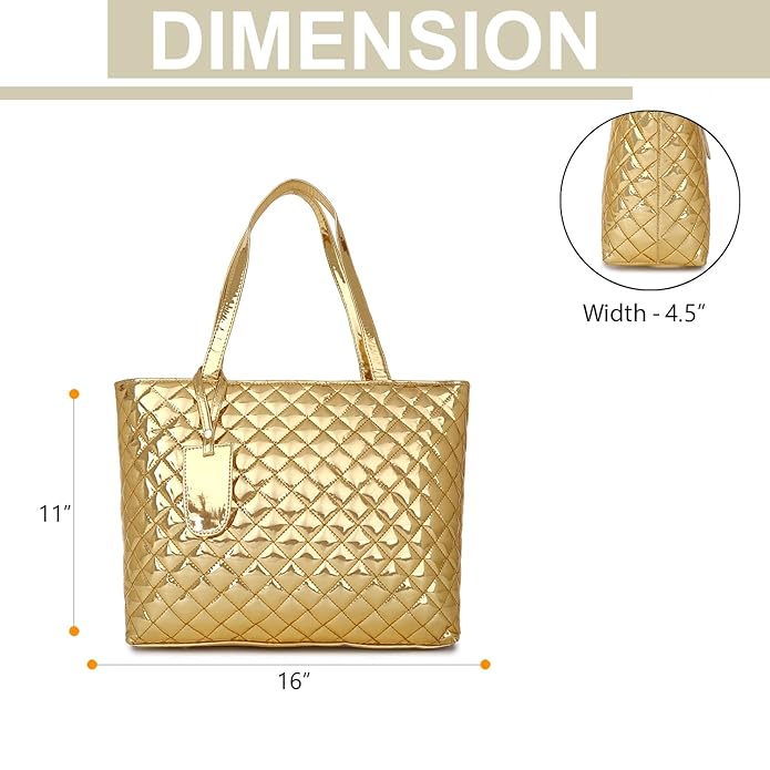 Structured Shoulder Bag With Quilted