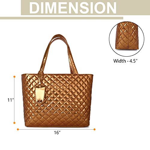 Dark Golden Women Hand Bag