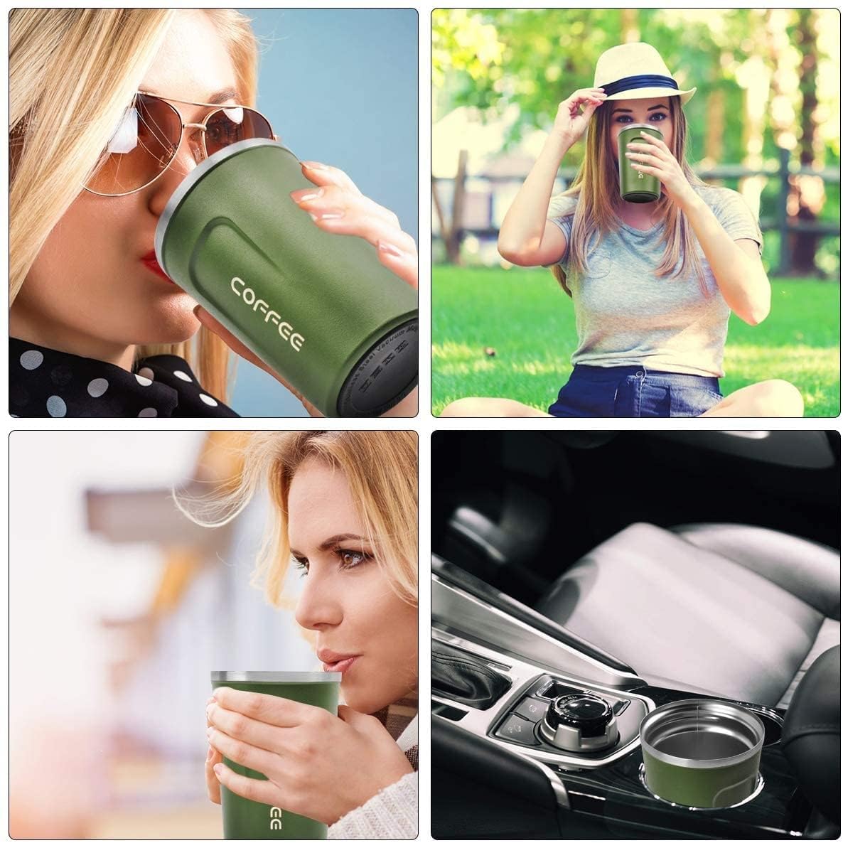 Vacuum Insulated Temperature Display Coffee Mug Stainless Steel Coffee Mug | Insulated Travel Mug | Double-Walled Insulation Hot and cold Smart Coffee Tumbler Travelling Mug