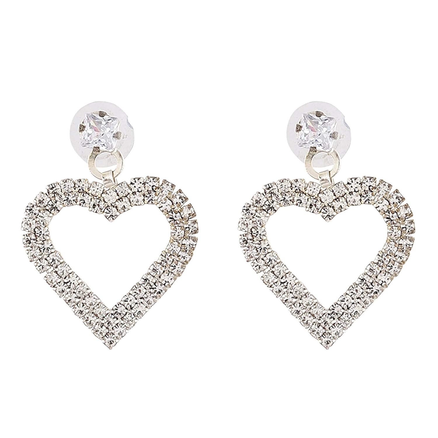 Bhagya Lakshmi Handcrafted Stone Jhumki Earrings