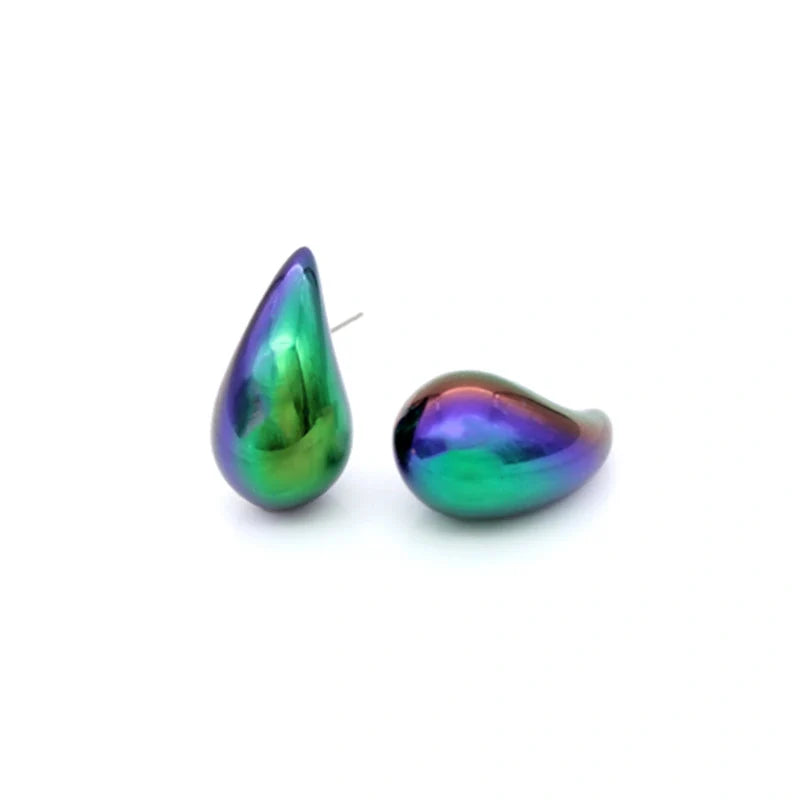 Colourful Waterdrop Earring