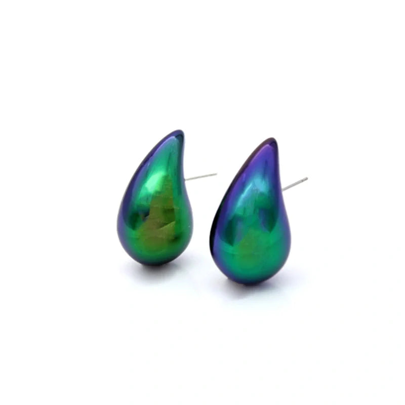 Colourful Waterdrop Earring