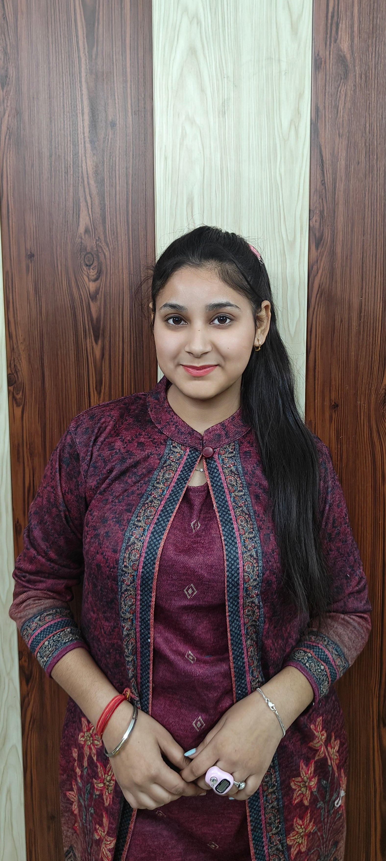 wine colour Jacket 3 piece suit (Z0383)