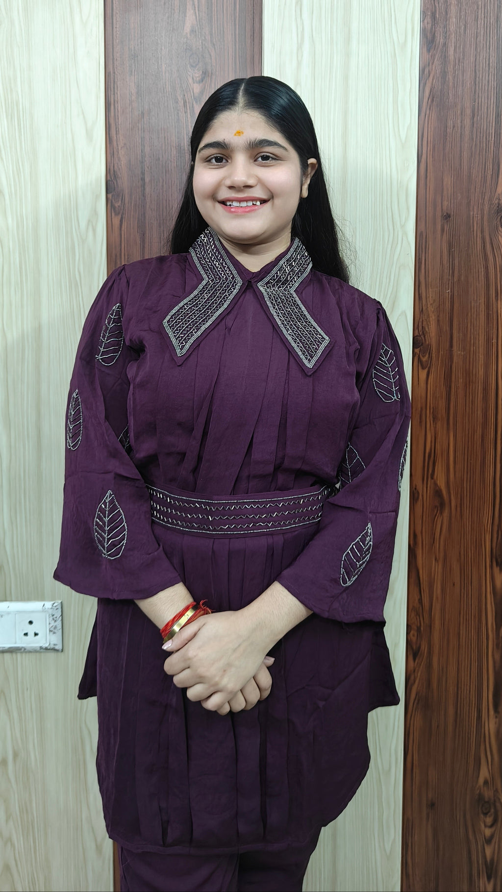 Korean satin silk fabric in imported quality Cordset  (Z0405)