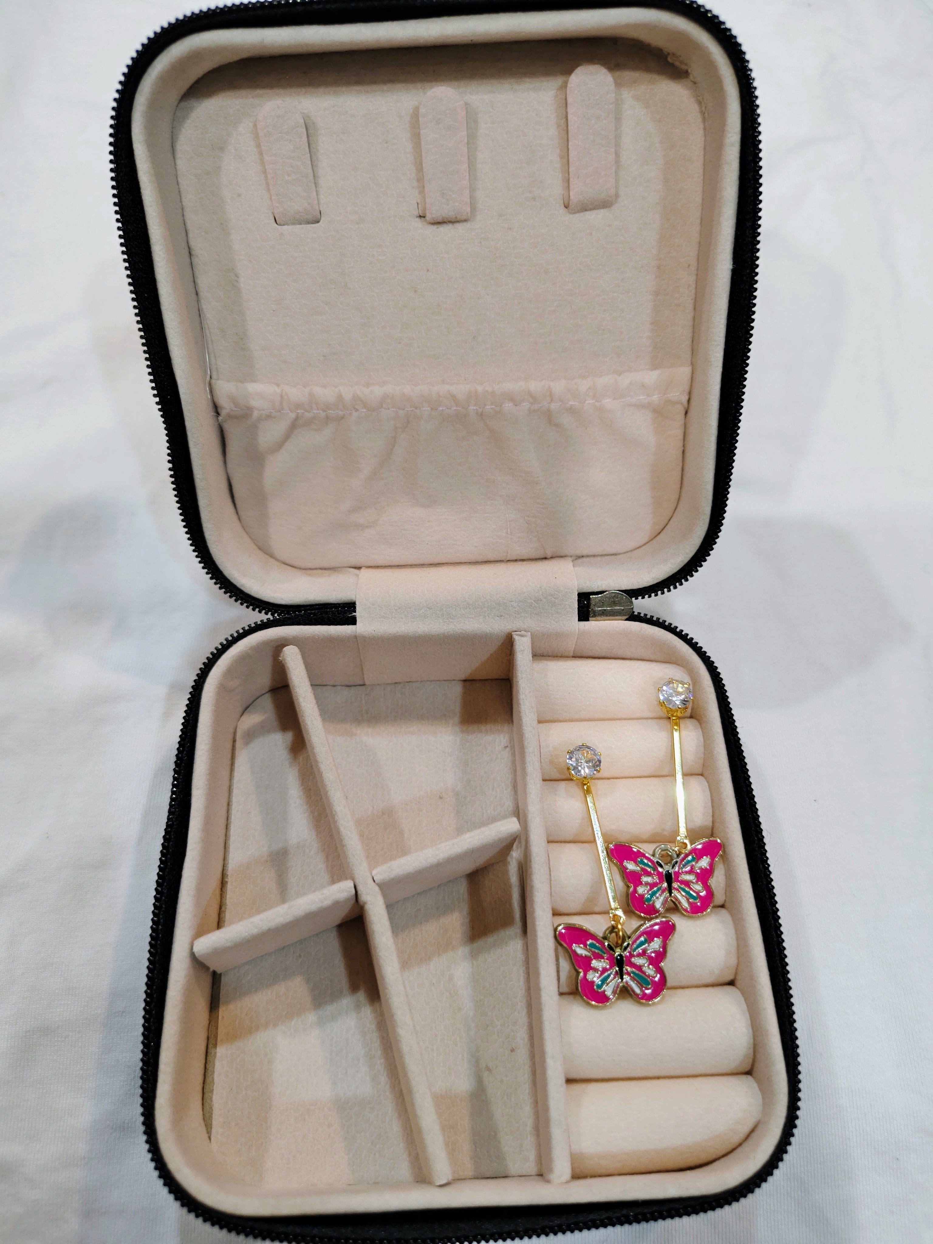 Korean Butterfly Drop Earrings