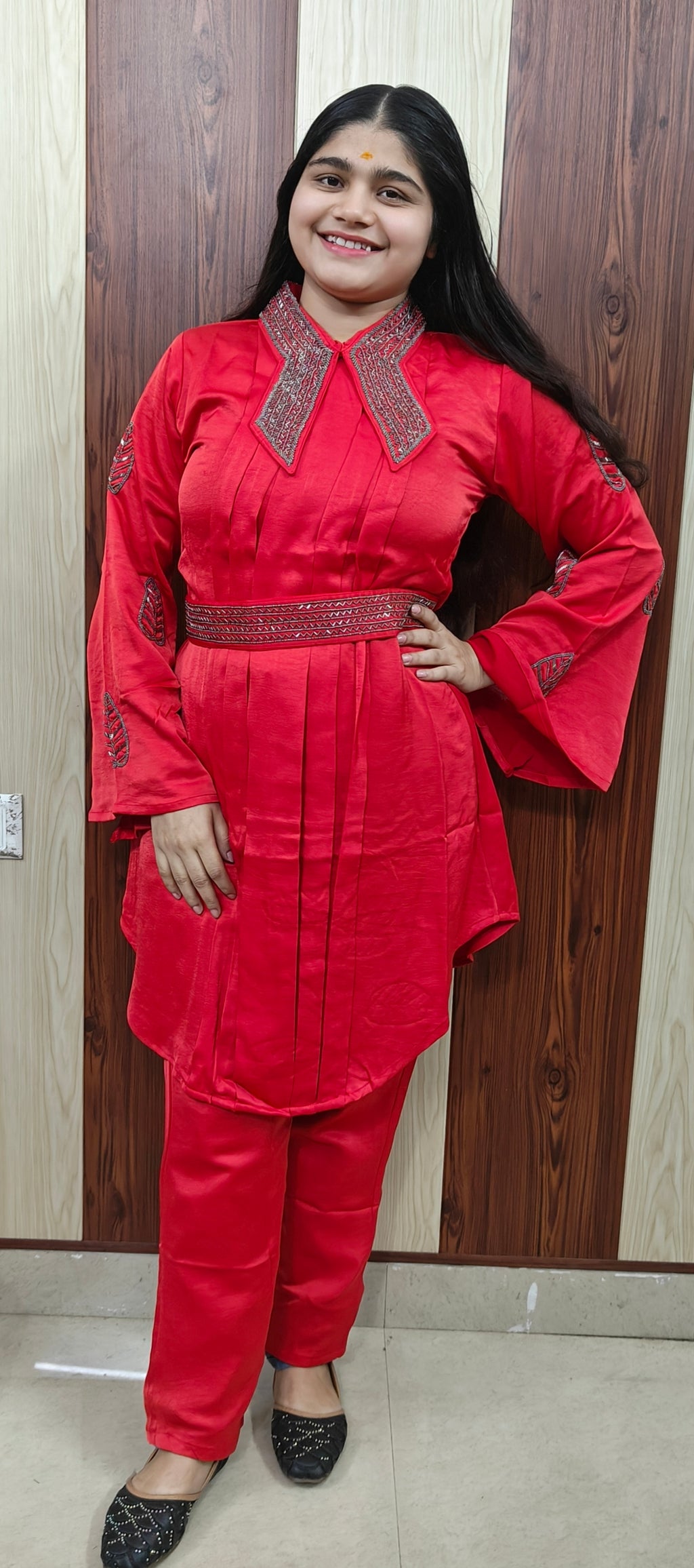 Korean satin silk fabric in imported quality Cordset  (Z0404)