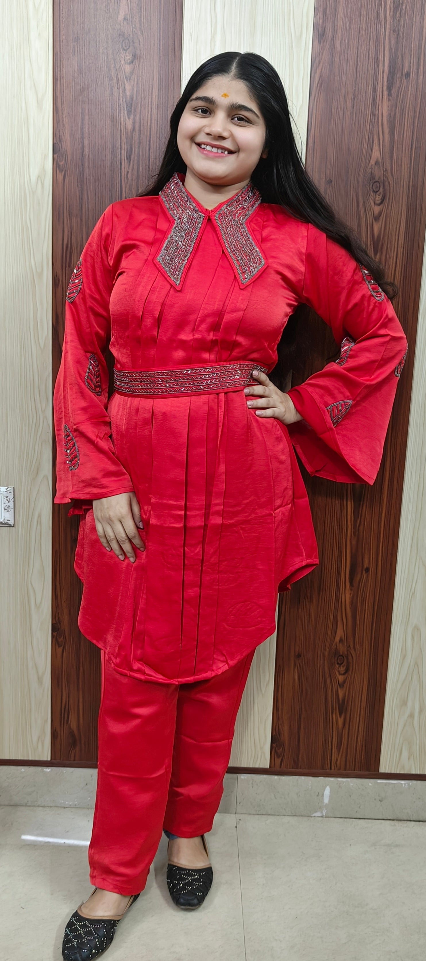 Korean satin silk fabric in imported quality Cordset  (Z0404)
