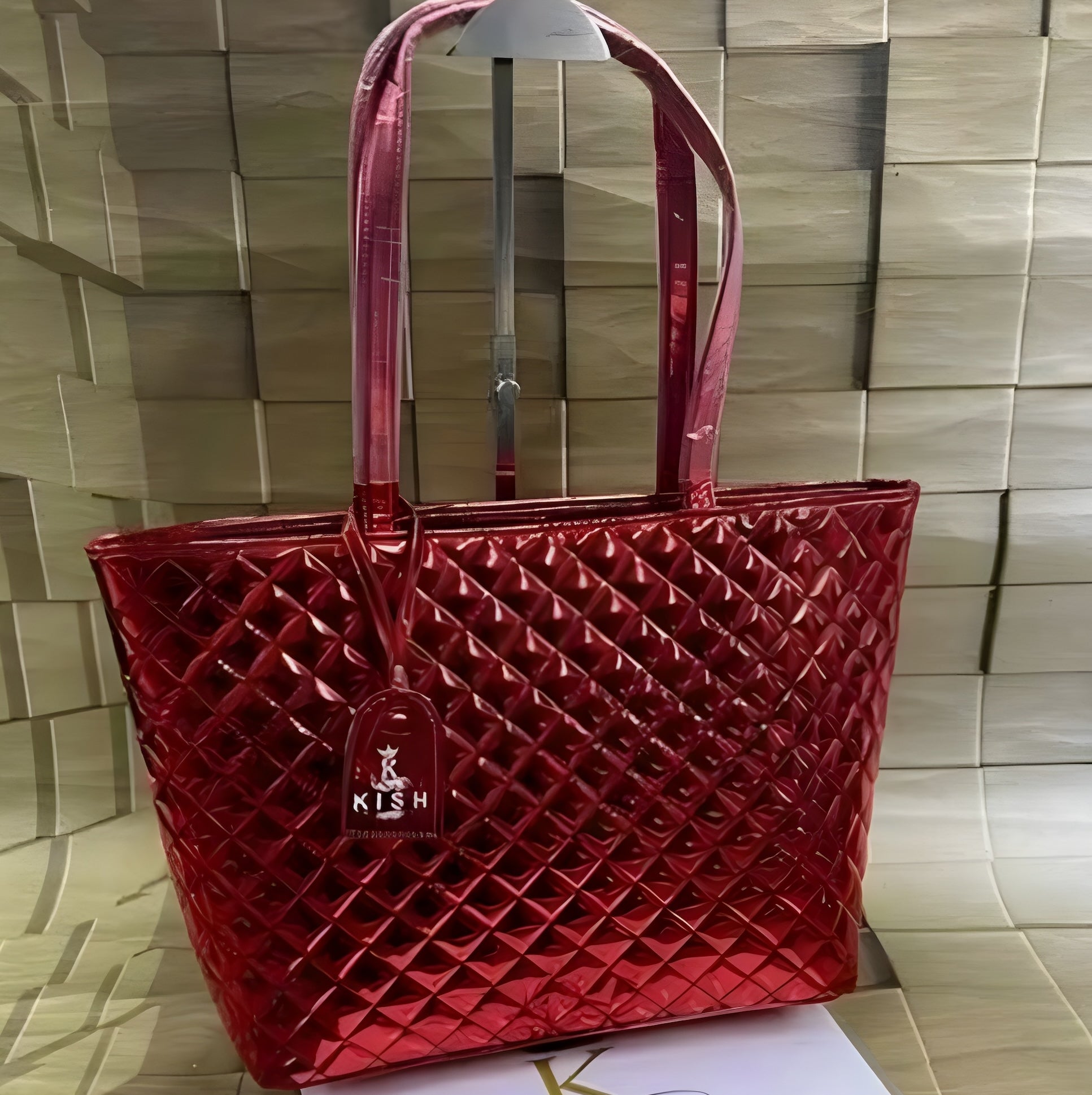 Red Colour Women Hand Bag