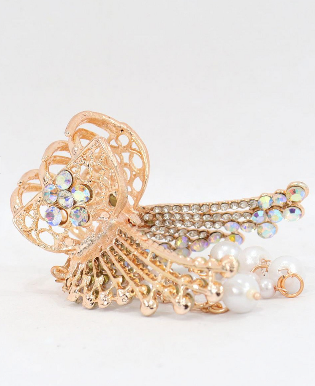 Women Embellished Butterfly Wing Claw Clip