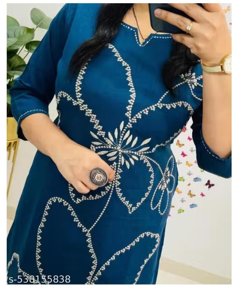Blue colour 3 piece kurta set (Z0169)