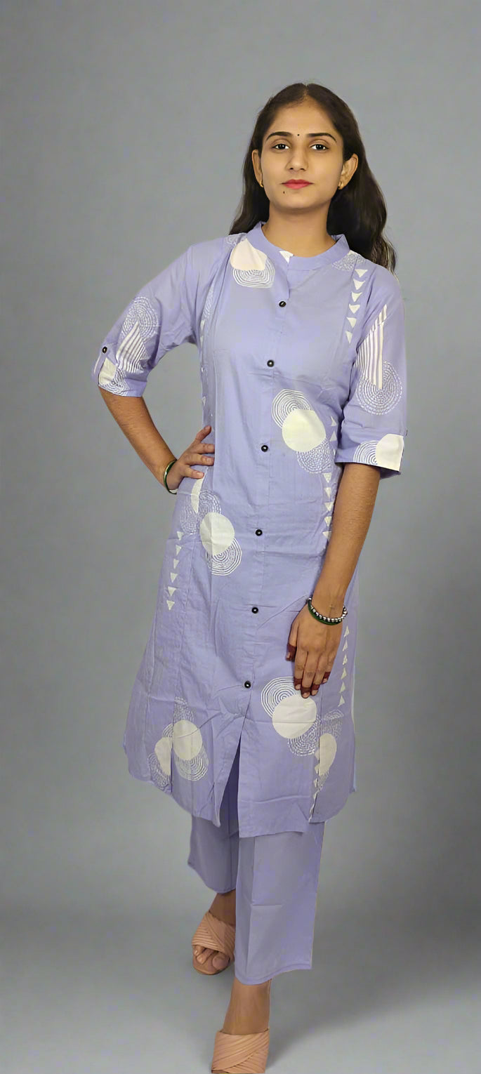 Light Purple Co-Ord Set (Z0211)