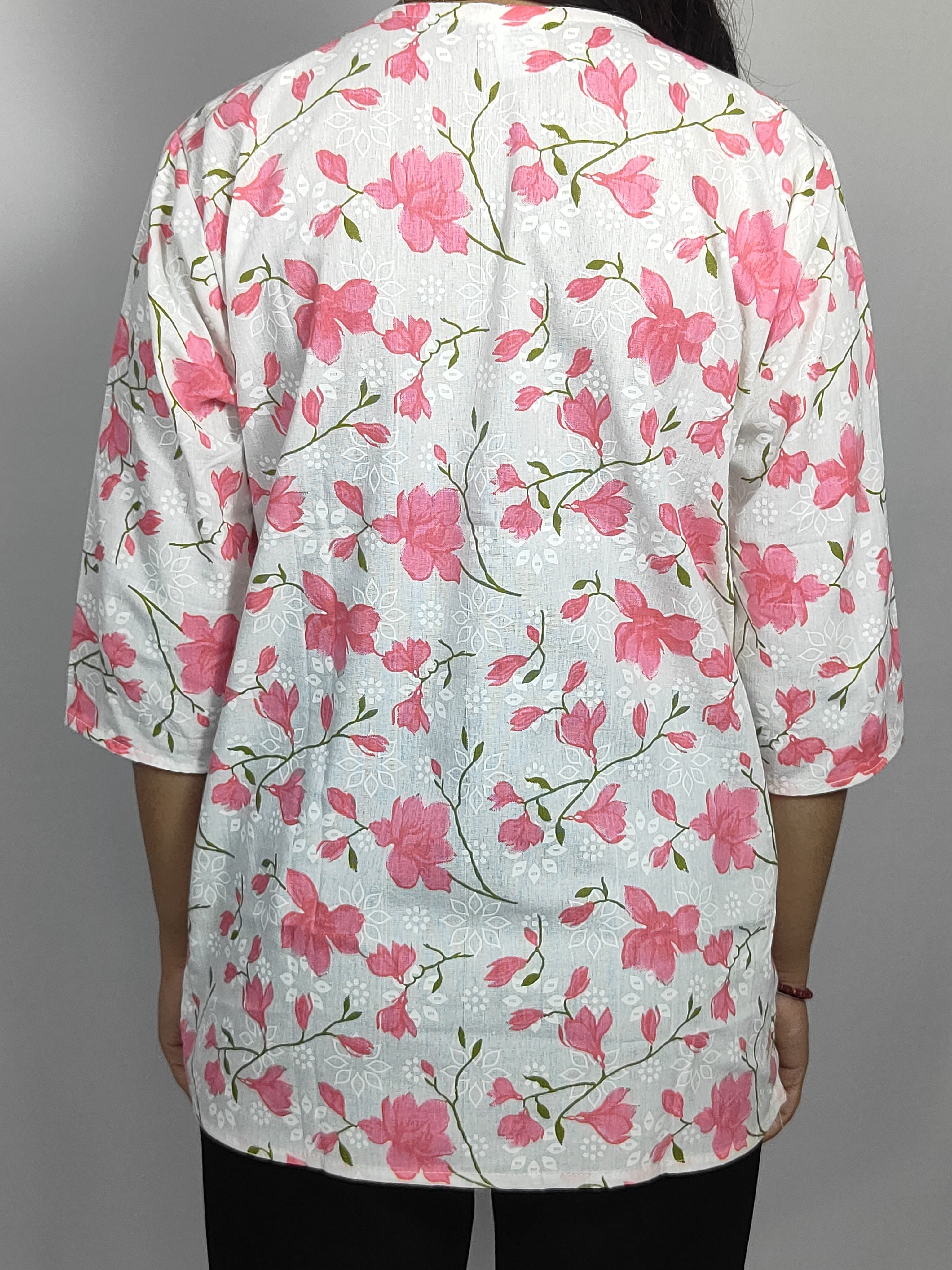 Abstract Printed Cotton Kurti Stylish & Breezy Daily Wear Collection