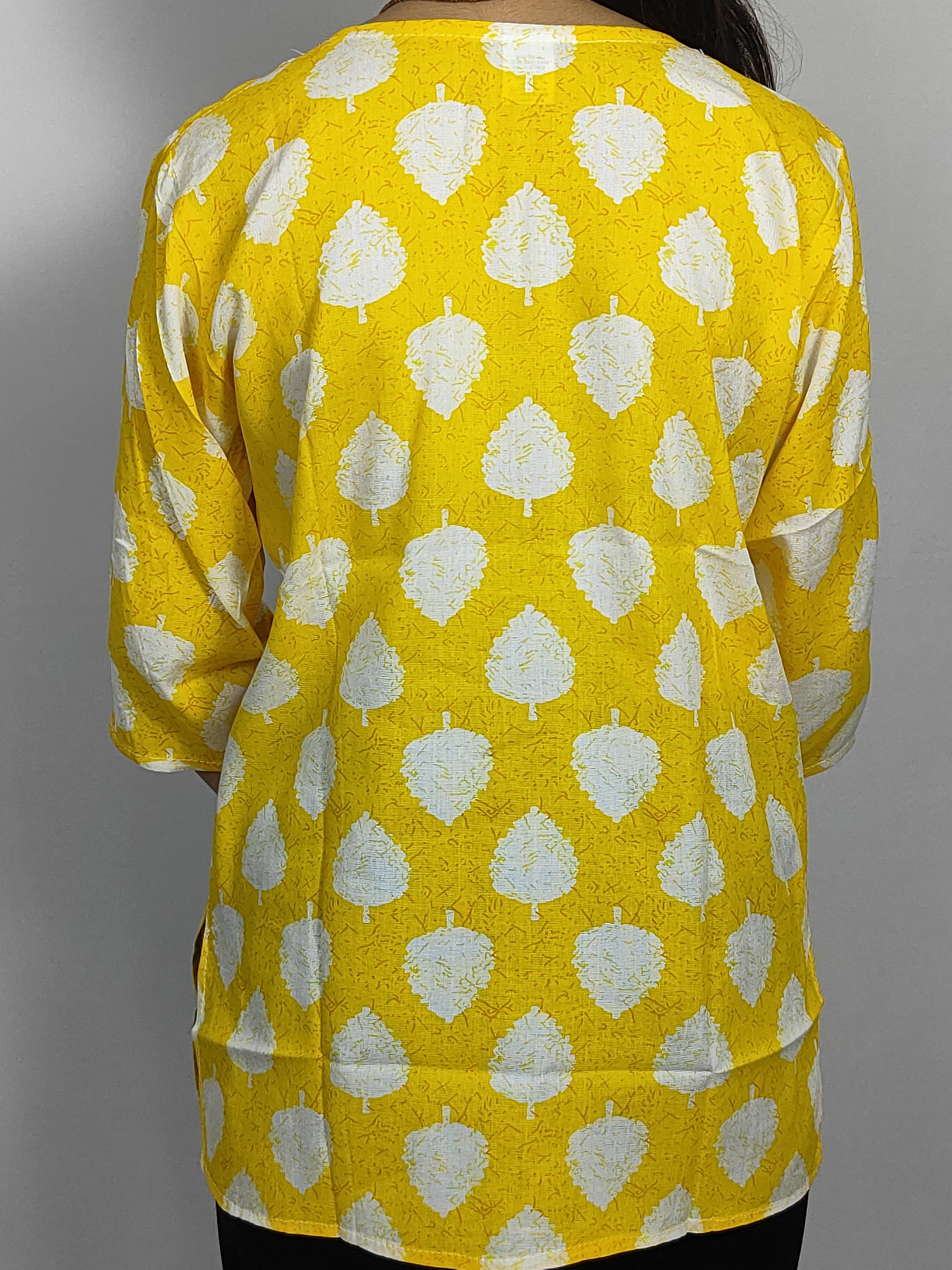 Abstract Printed Cotton Kurti Stylish & Breezy Daily Wear Collection