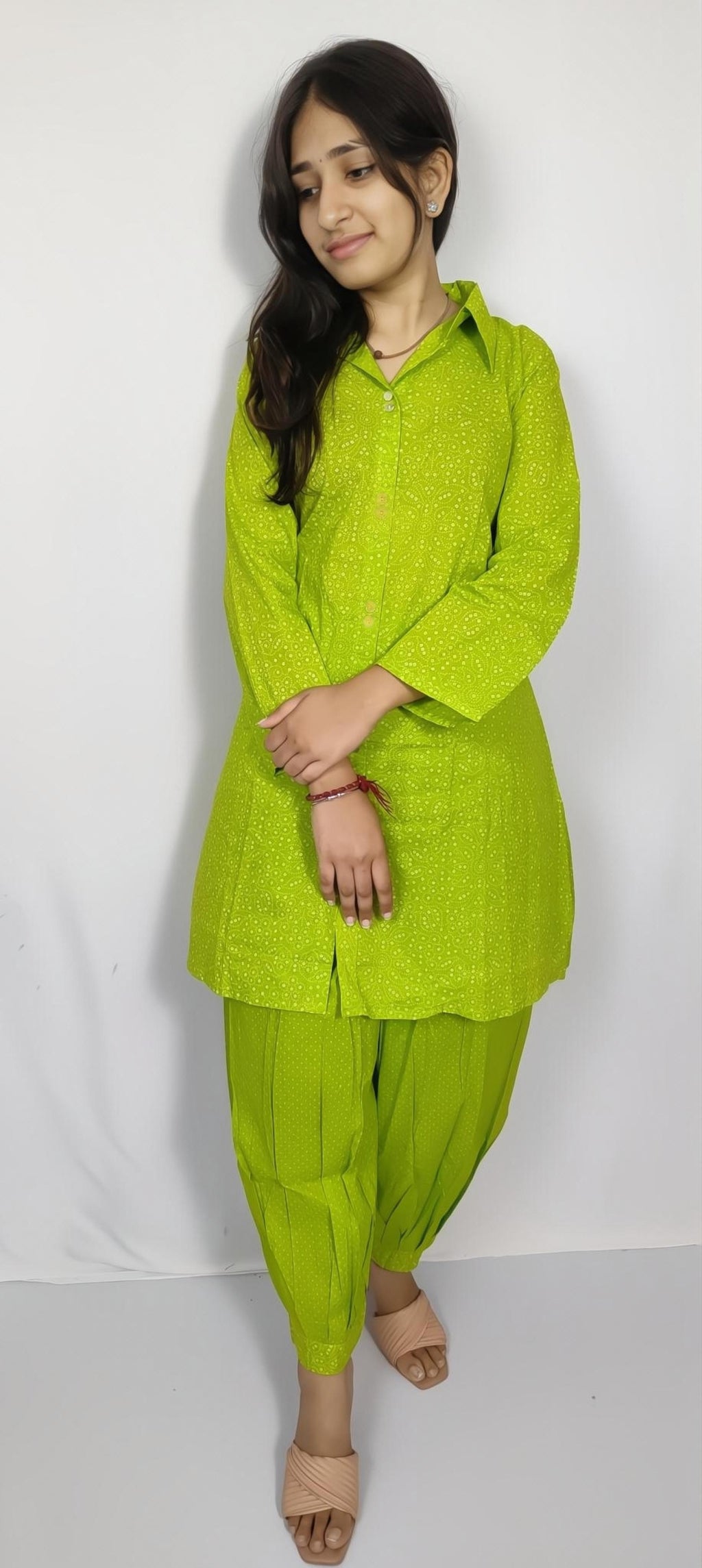 Green Printed Co-ORD SETS  (Z0126)