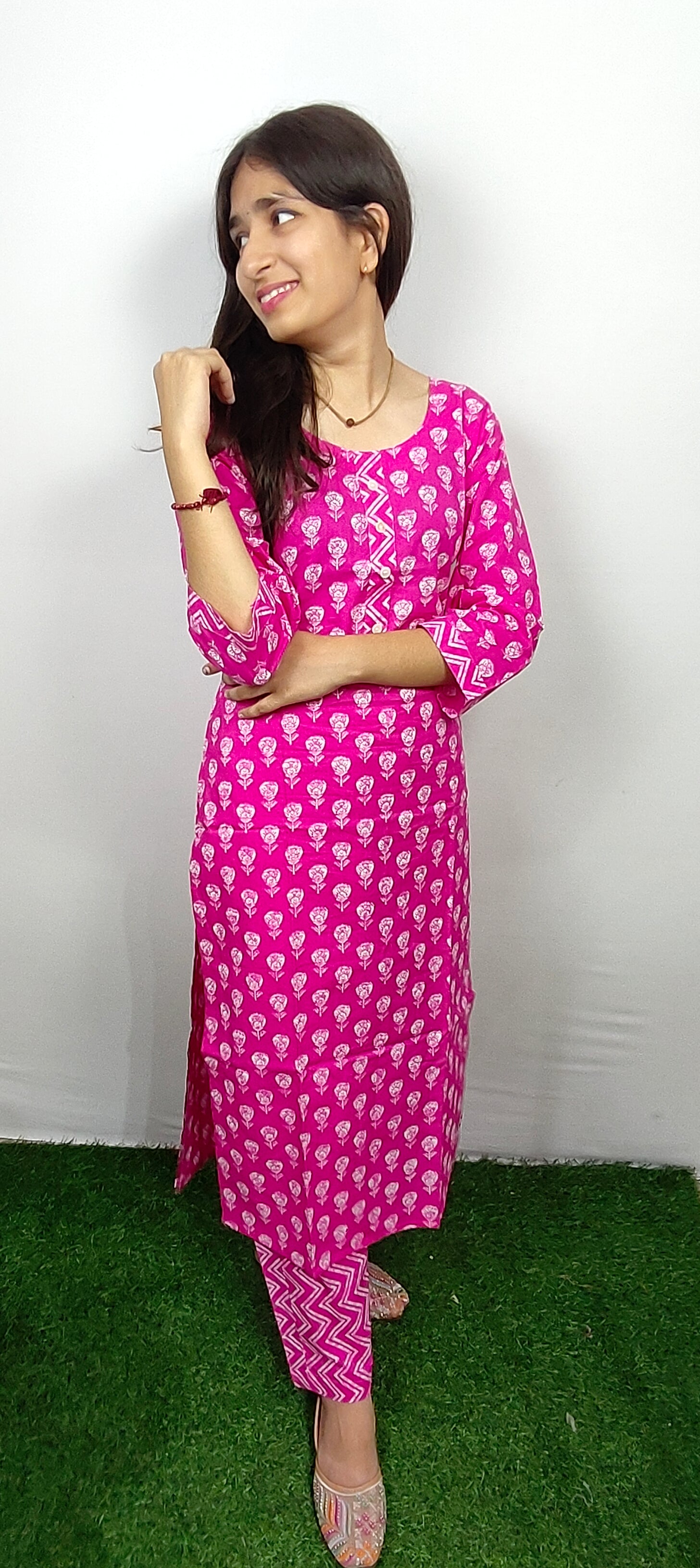 Pinck  Kurta Set (Z048)