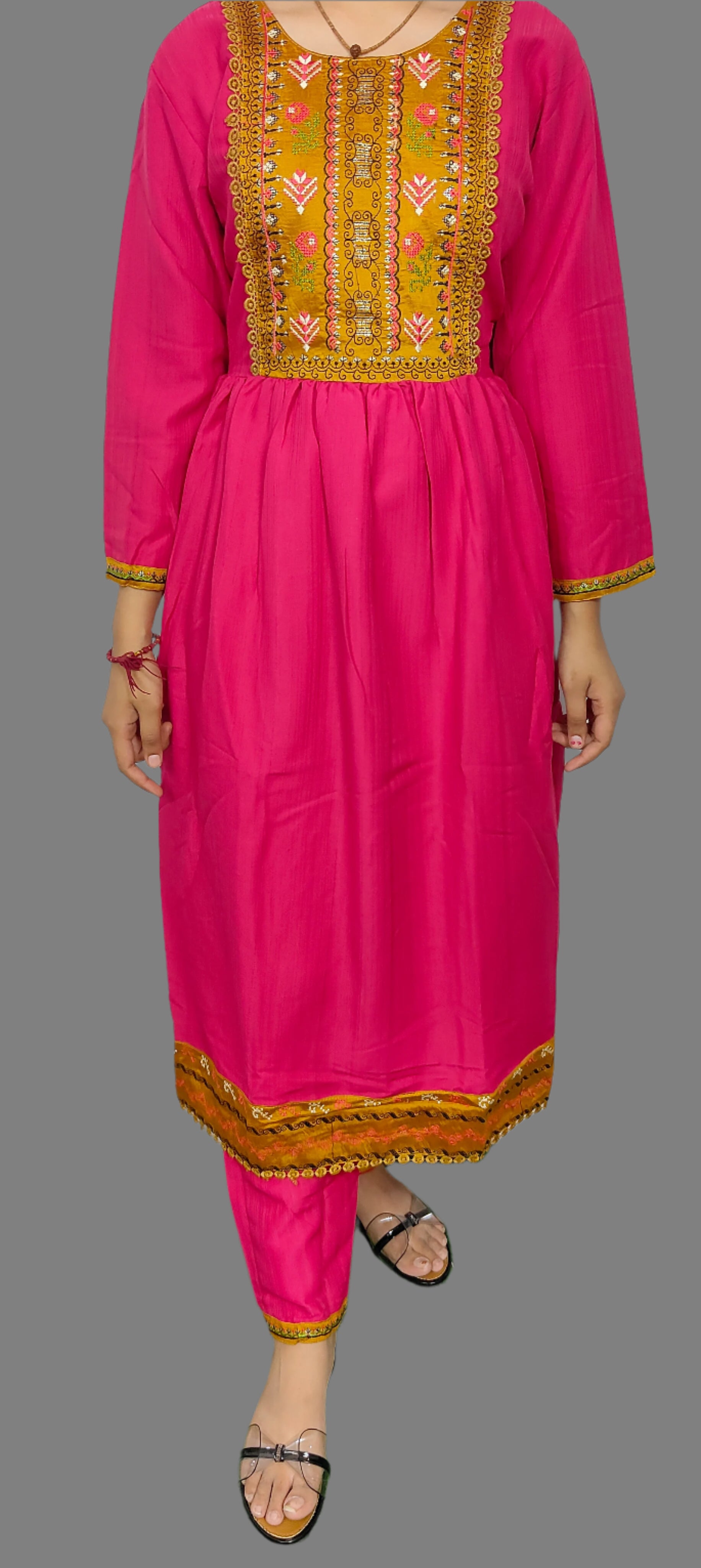 Pink (A- Line) Glow Set (Z054)