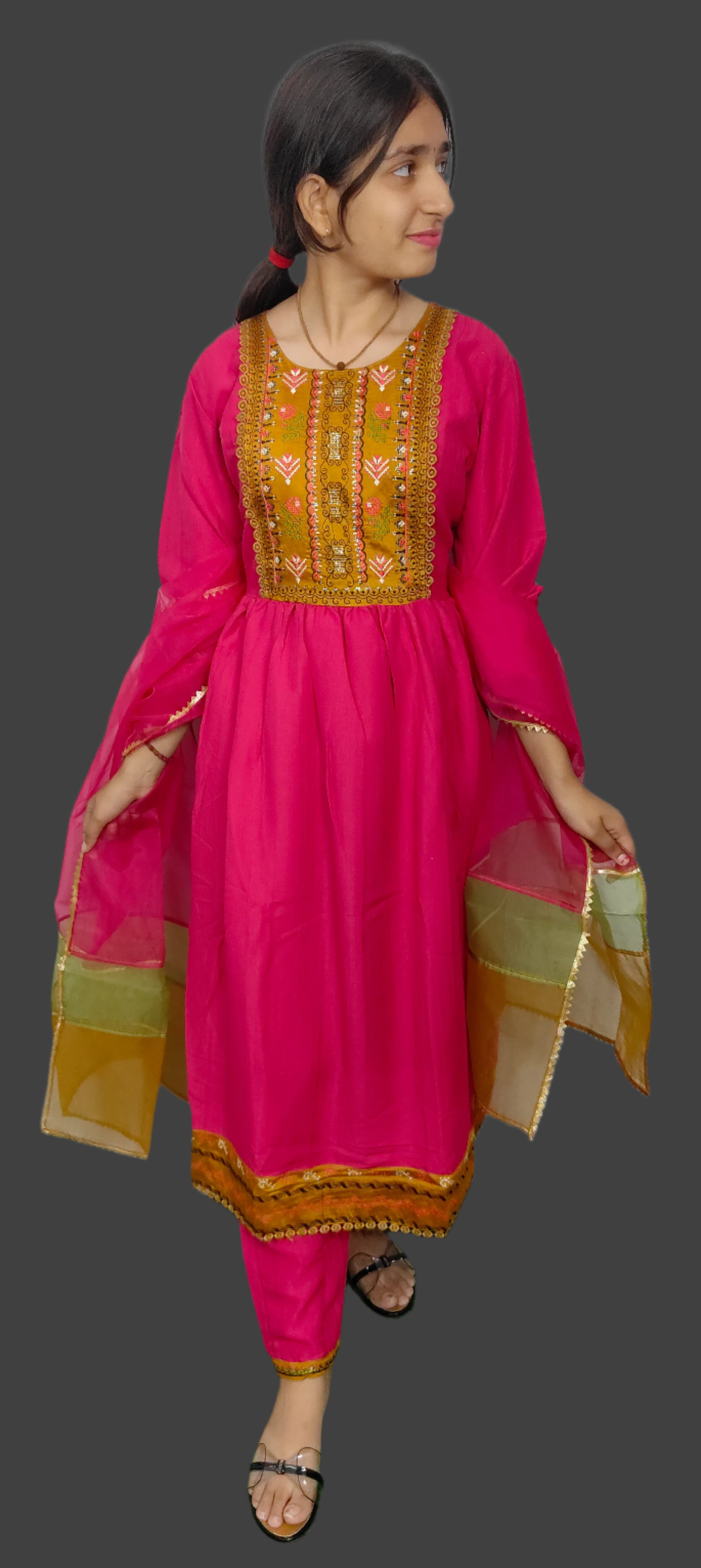 Pink (A- Line) Glow Set (Z054)
