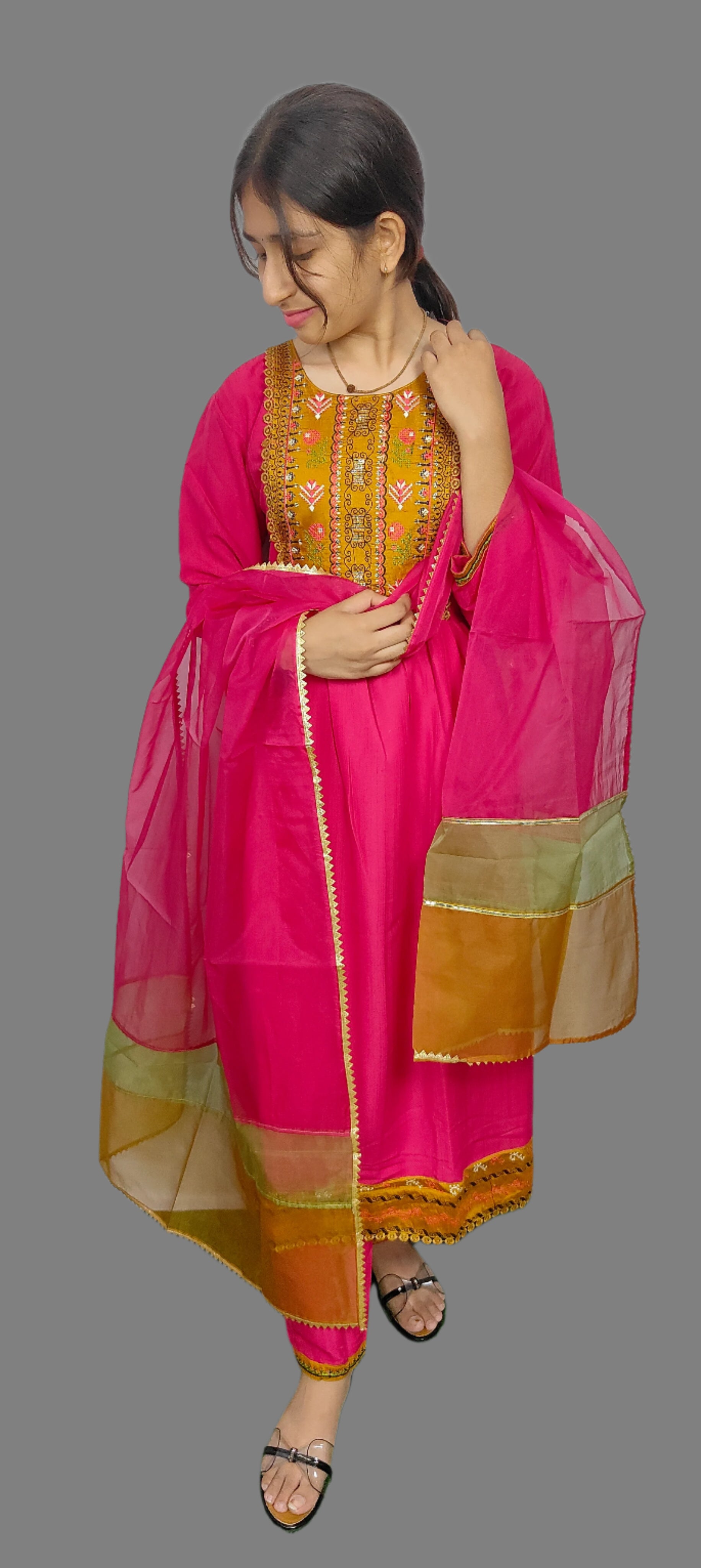 Pink (A- Line) Glow Set (Z054)