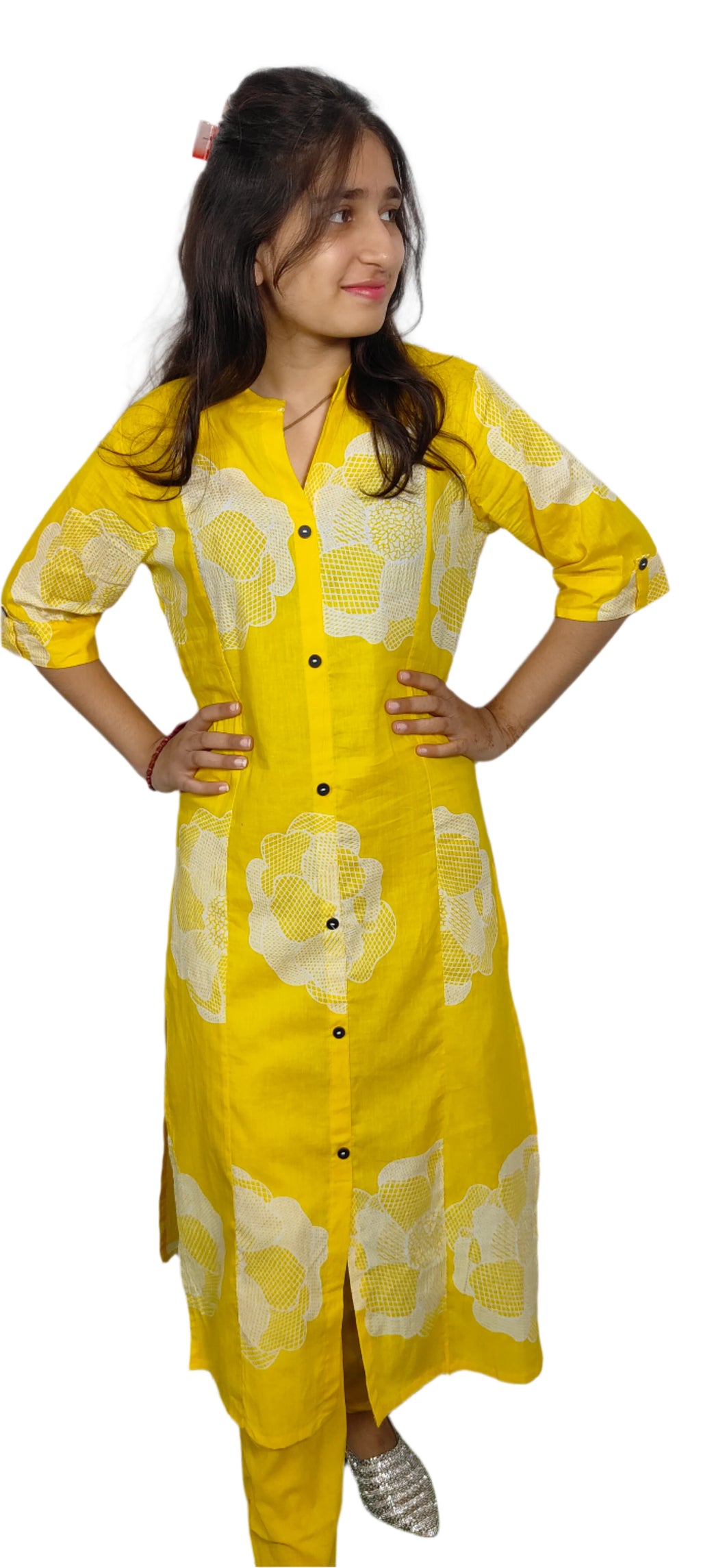 Stylish Yellow Co-ord Set (Z02)