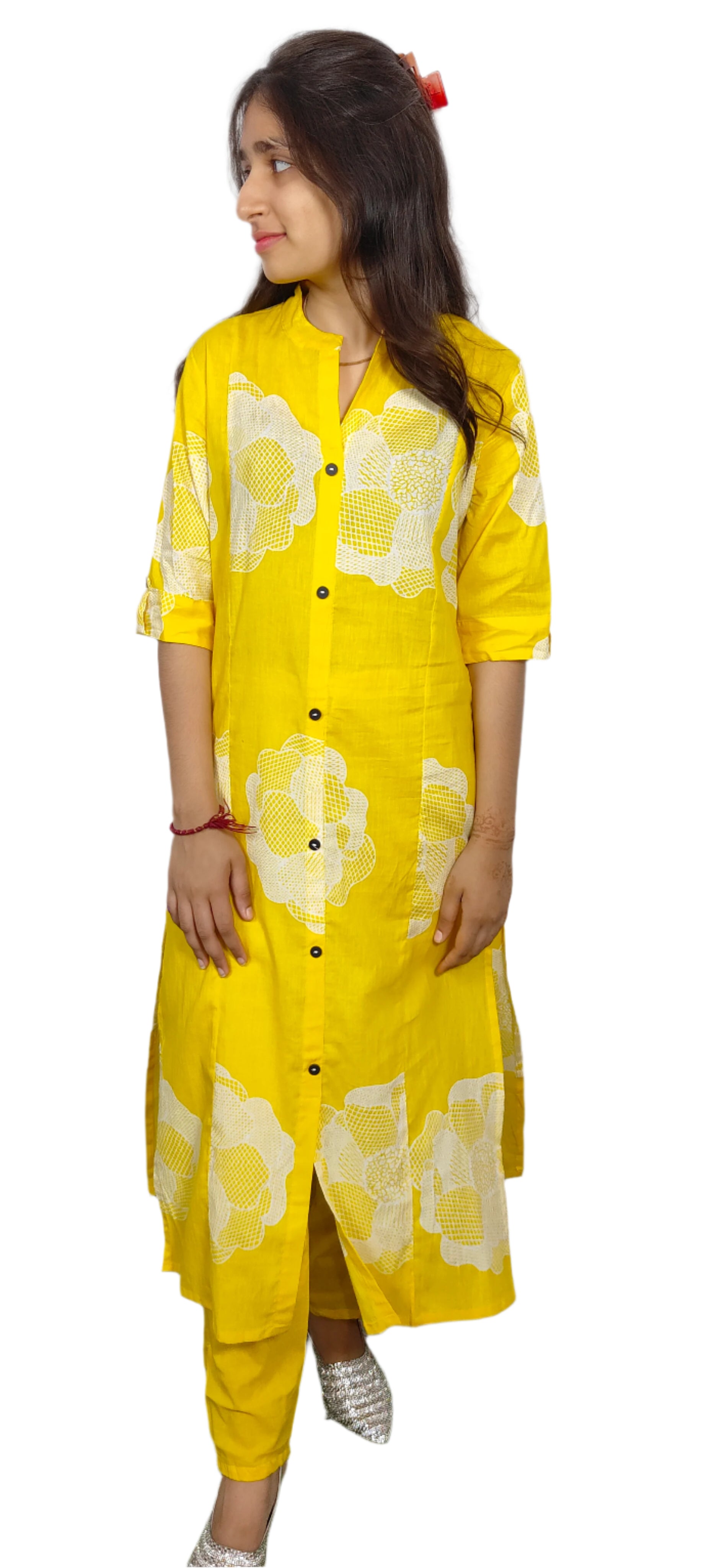 Stylish Yellow Co-ord Set (Z02)