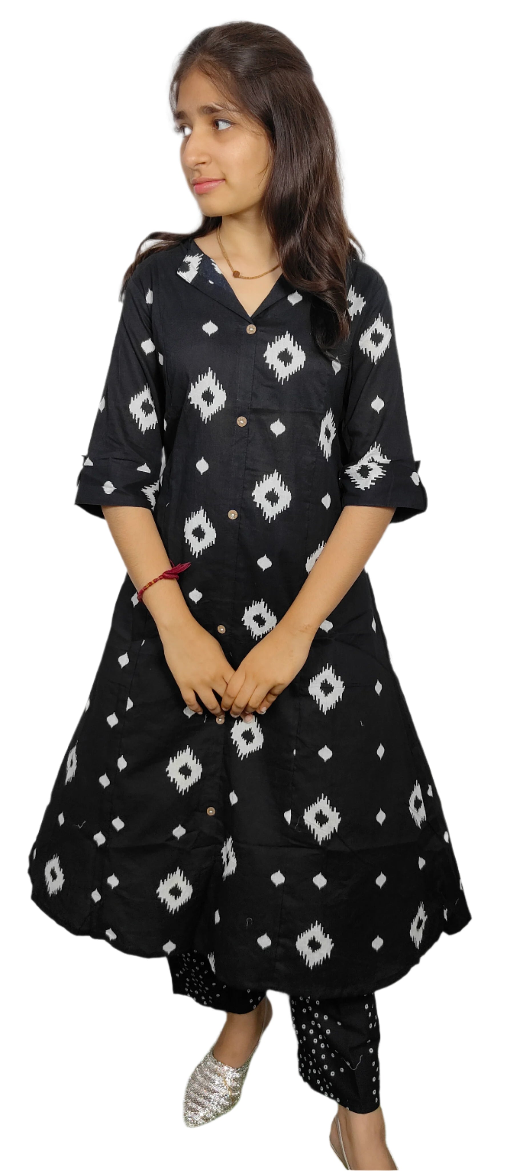 Black colour Co-ord Set (Z0101)