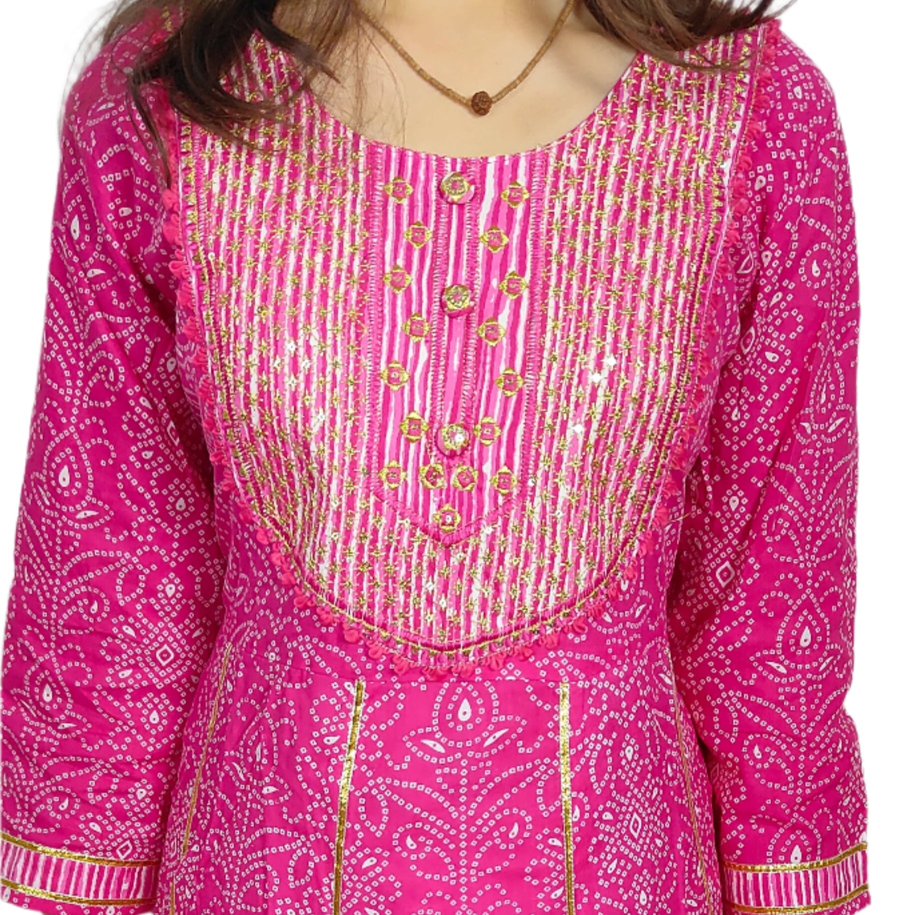 Pink colour 3 piece Kurta Set (Z0103)