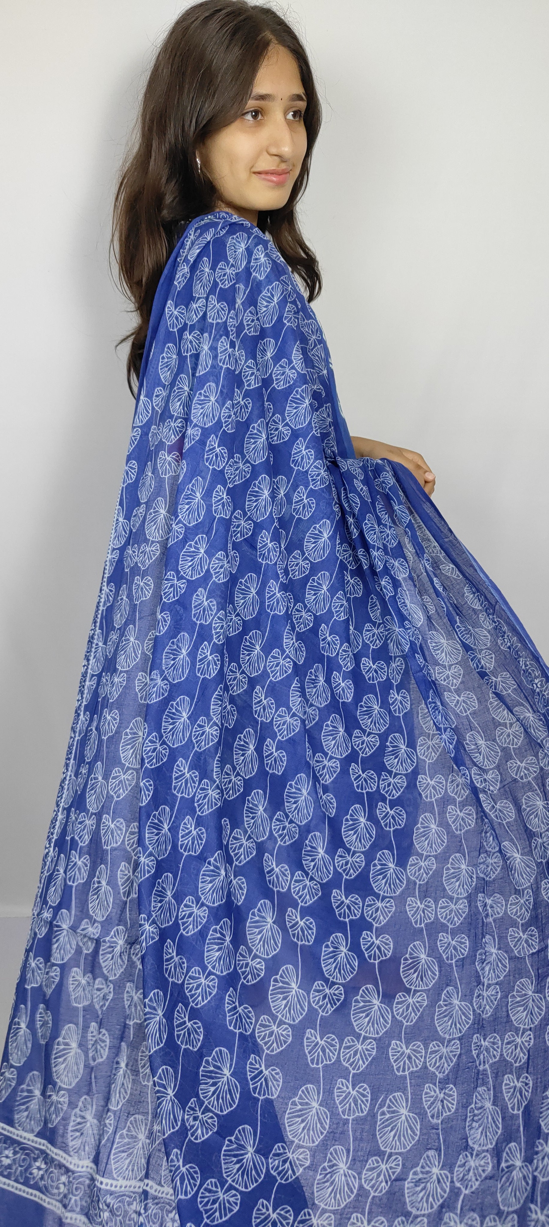 Blue 3 piece Kurta Set (Z0118)