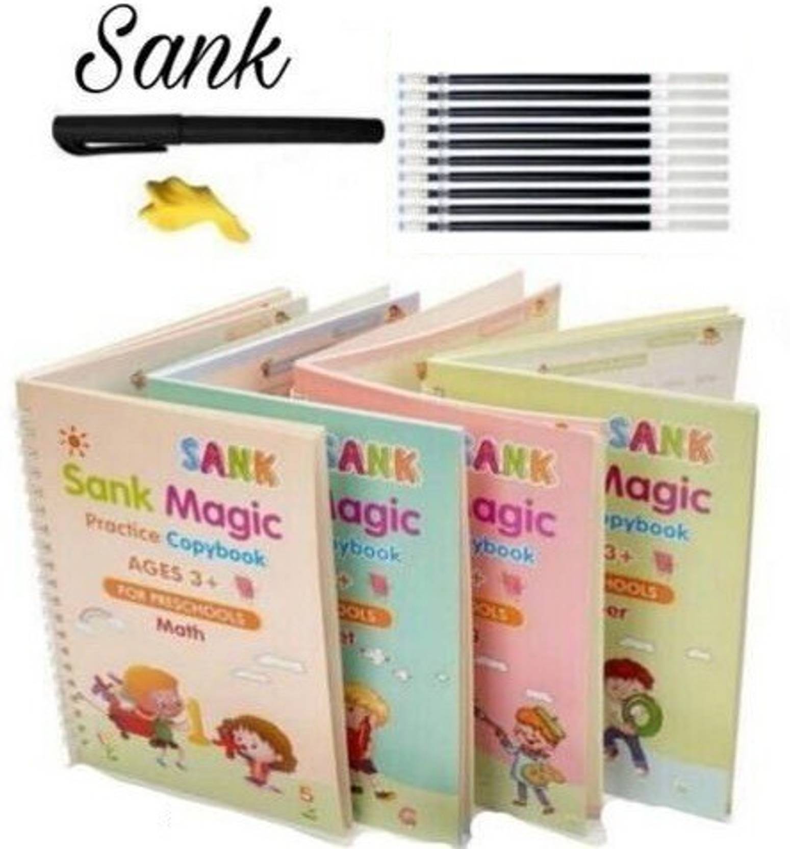 Magic Practice Copybook, Number Tracing Book Magic Practice Copy G40  (Spiral, Others, Generic)